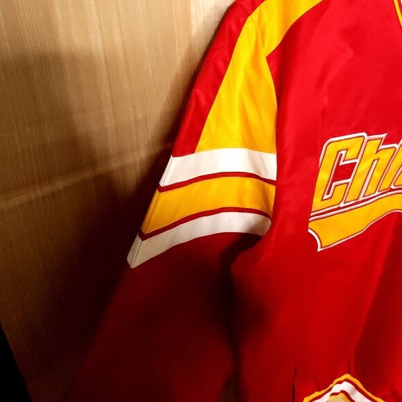 Starter New Kansas City Chiefs Red Windbreaker XL - Picture 5 of 11